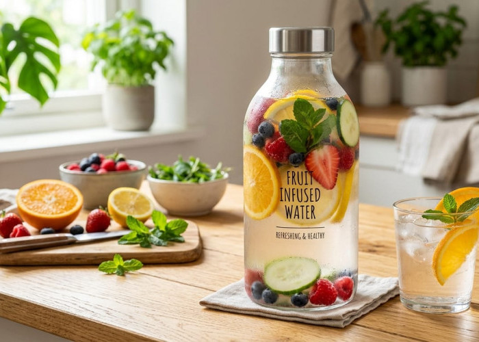 Segar Setiap Hari, Ini Mudahnya Bikin Infused Water Buah