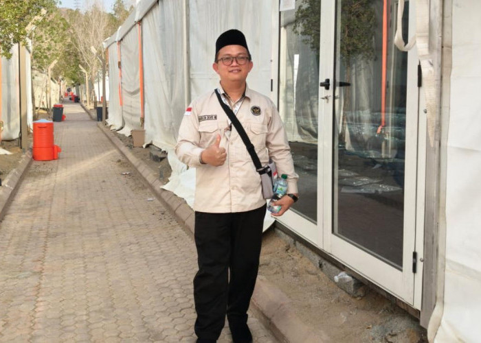 Persiapan Petugas Haji, Petugas Cek Kesiapan Tenda dan Layanan di Arafah