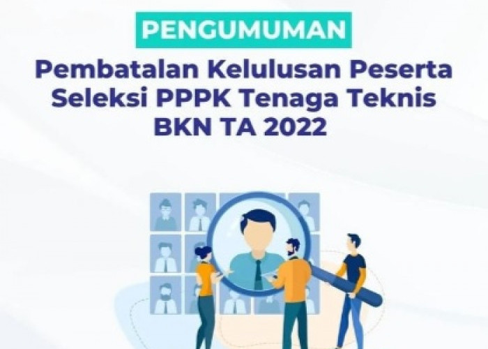 Ini Update Informasi Pembatalan Kelulusan Peserta Seleksi PPPK Teknis BKN 2022
