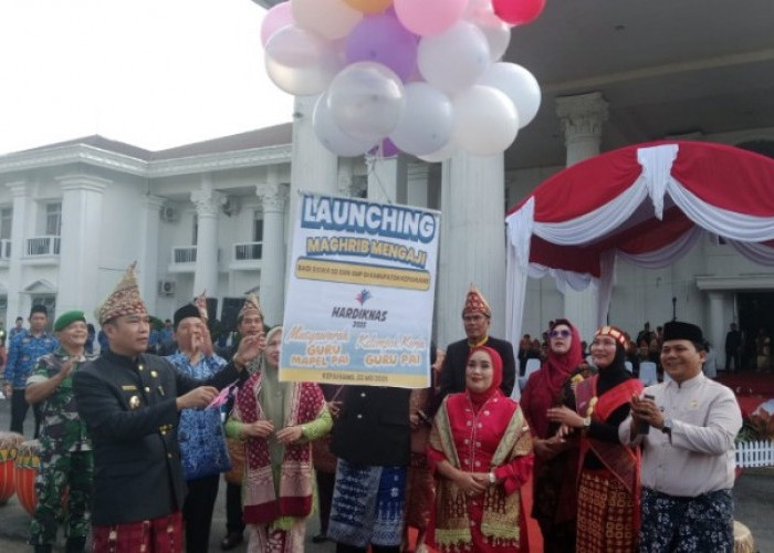 Libatkan Perangkat Agama dan Seluruh Elemen, Bupati Kepahiang Launching Program Magrib Mengaji