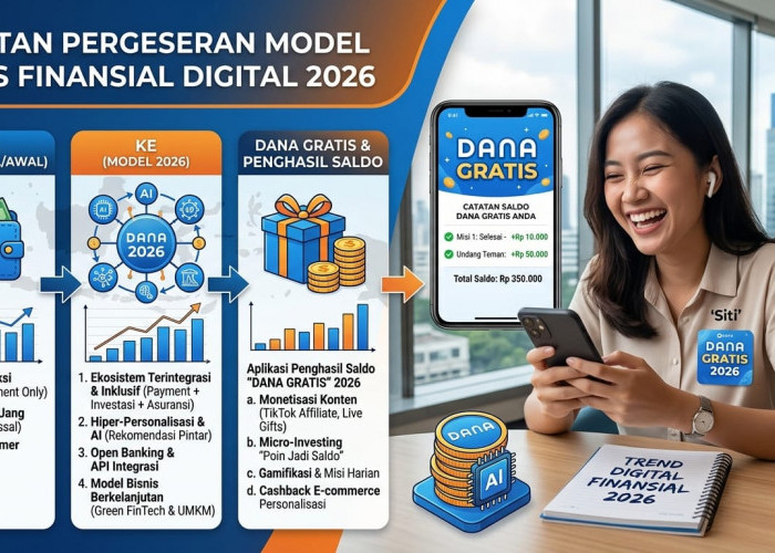 Terbaru! Aplikasi Penghasil Saldo DANA Gratis Catat Pergeseran Model Bisnis Finansial Digital 2026