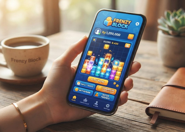 Frenzy Block, Aplikasi Penghasil Uang Saldo DANA Gratis!