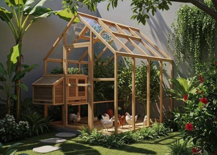 Menyatu Dengan Taman Rumah, Ini 5  Desain Kandang Ayam Estetik