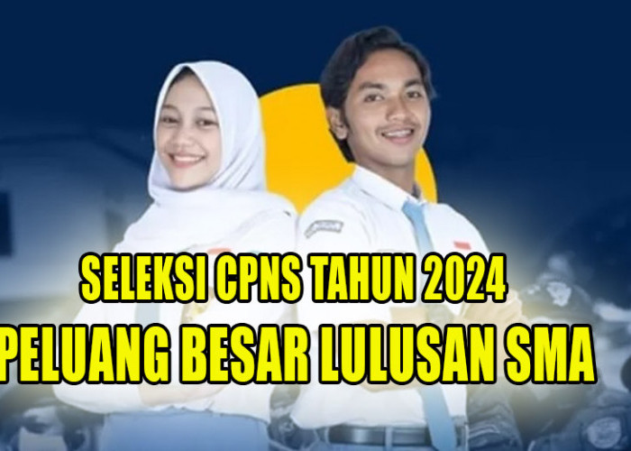 Ada Peluang Besar Lulusan SMA Sederajat Dalam Seleksi CPNS Tahun 2024, Buruan Cek!