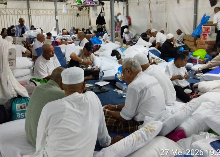 Jemaah Kepahiang Sudah Melaksaakan Wukuf, Kini Tengah Melontar Jumrah!