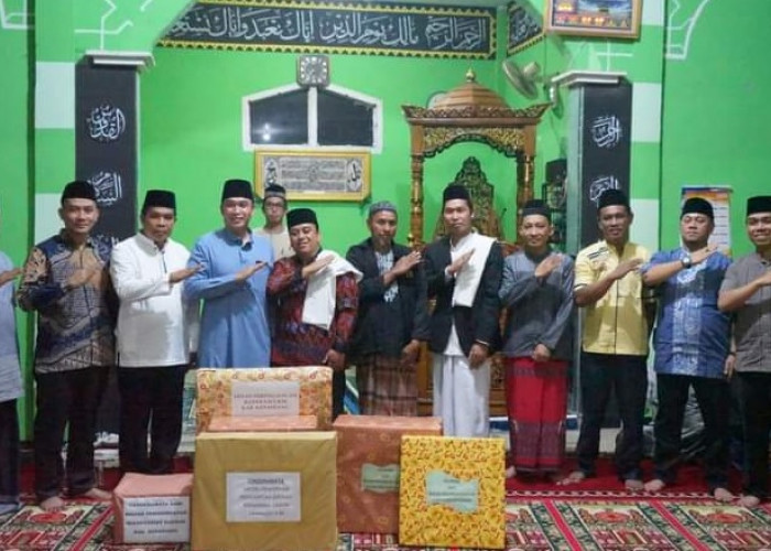 Didampingi Sekda dan Kepala OPD, Wabup Kepahiang Safari Ramadan di Masjid Al Hijaz Tebat Karai