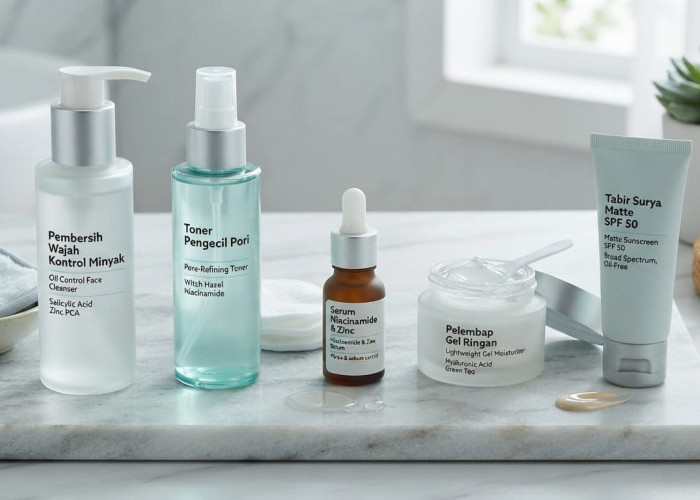 Kulit Wajah Berminyak, Ini 5 Rekomendasi Skincare!