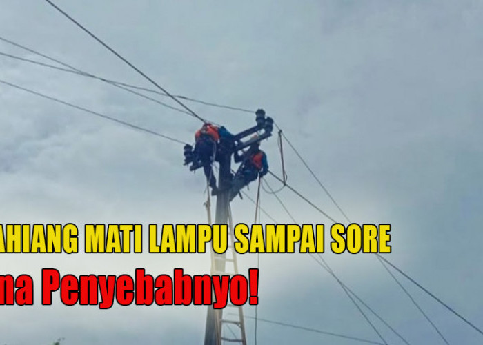 Hari Ini Kepahiang Mati Lampu Sampai Sore, Ini Penyebabnya!