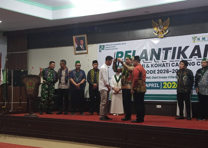 Pengurus HMI Cabang Curup Periode 2026-2027 Dilantik