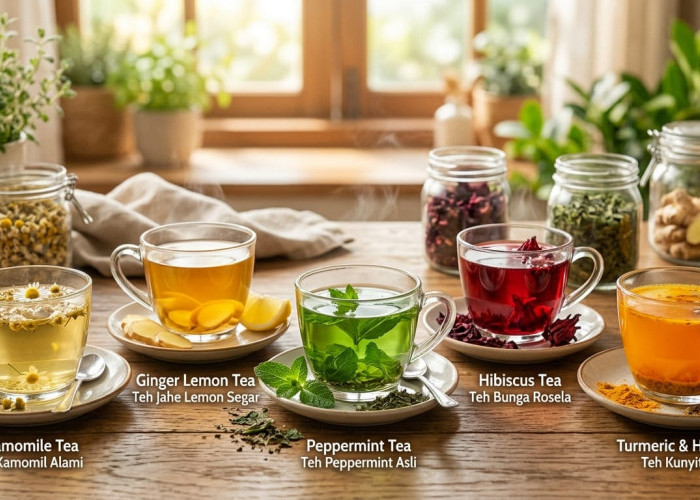 Terbukti Ilmiah, Ini 5 Teh Herbal yang Efektif Membantu Turunkan Berat Badan!