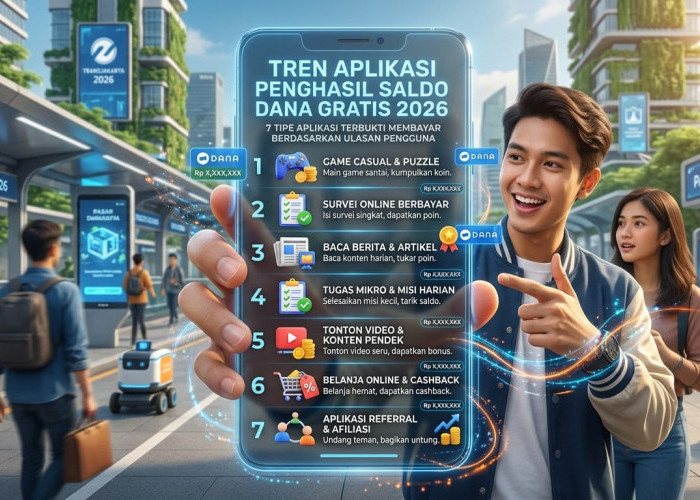 Terbukti Membayar dan Cepat Cair, Ini 7 Aplikasi Penghasil Saldo DANA Gratis 2026