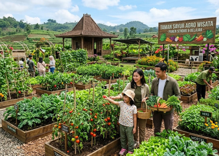 Jadi Daya Tarik Wisatawan, 3 Ide Kebun Sayur untuk Ibu-ibu di Wisata