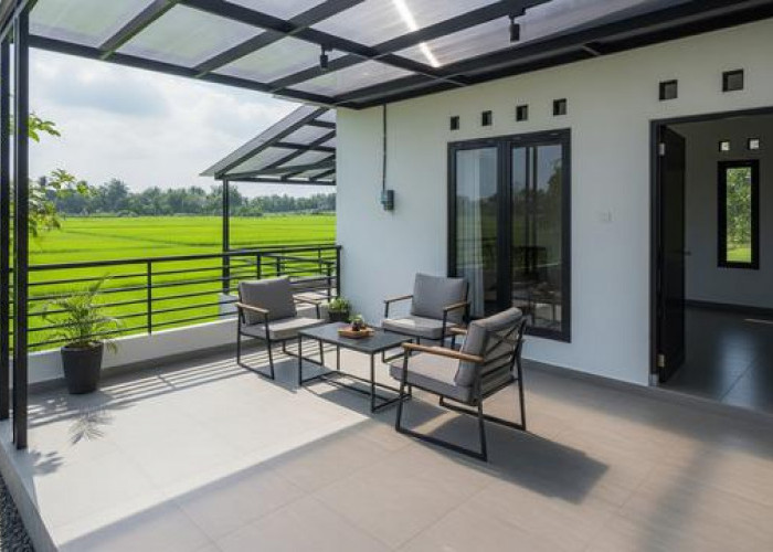 Sederhana Namun Elegan, Ini 5 Inspirasi Teras Rumah di Desa Tampak Modern