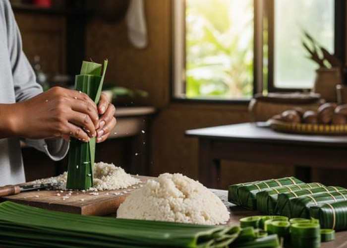 Awet Tahan Lama, Begini Cara Membuat Lontong Agar Tidak Cepat Basi