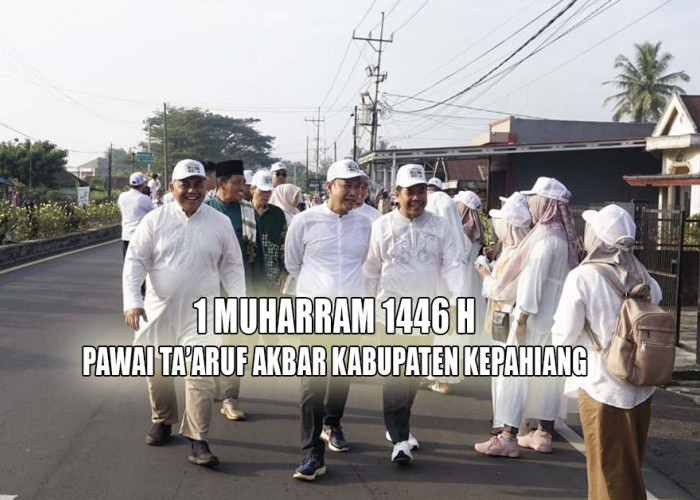 1 Muharram 1446 H, Pawai Ta'aruf Akbar Meriahkan Tahun Baru Islam di Kabupaten Kepahiang