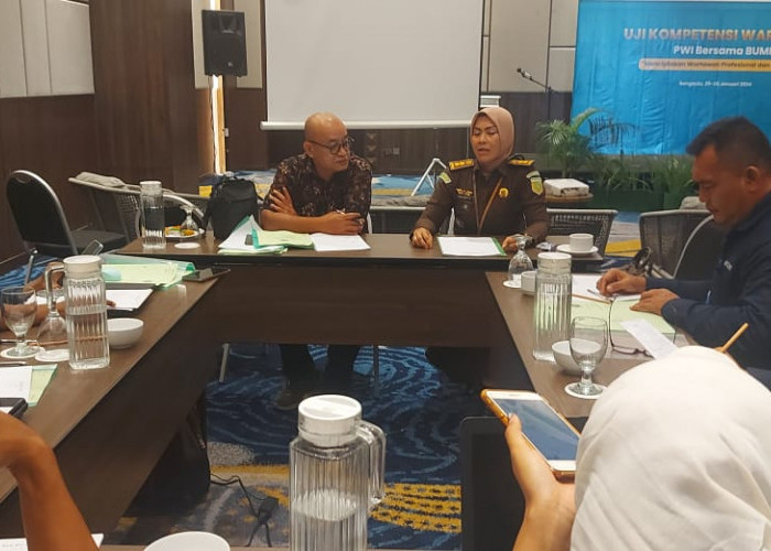 Dapat Dukungan BUMN, 33 Wartawan di Bengkulu Ikut UKW 2024