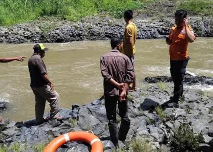 Pencarian Hampir 20 Jam, Remaja Hanyut di Sungai Musi Kepahiang Belum Ditemukan!