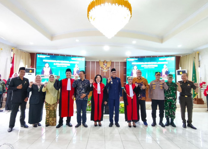 Resmi Dilantik, Ini Sosok Ketua PN Kepahiang yang Baru