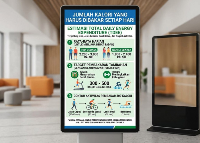 Jumlah Kalori yang Harus Dibakar Setiap Hari, Ini Panduannya!