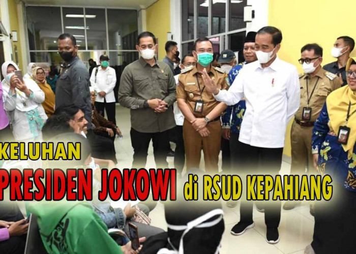 Selain Apresiasi, Ini Keluhan Presiden Jokowi Saat Kunjungan di RSUD Kepahiang, RI 1: Tidak Maksimal!