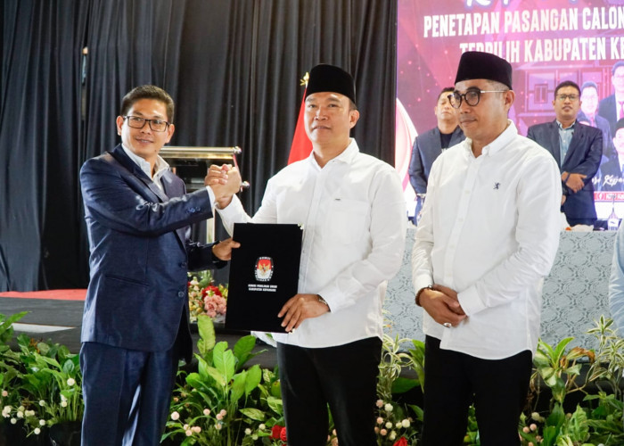 Ajak Masyarakat Bangun Kepahiang, Nata-Hafizh Resmi Ditetapkan Pemenang Pilkada 2024