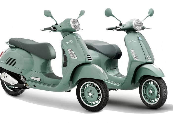 Vespa Tech 80th Special Edition Resmi, Kombinasi Klasik dan Mobilitas Modern