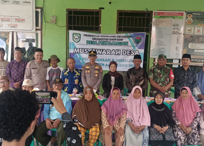Tingkatkan Kesejahteraan Warganya, Kades Pekalongan Realisasikan BLT-DD Tahap Pertama