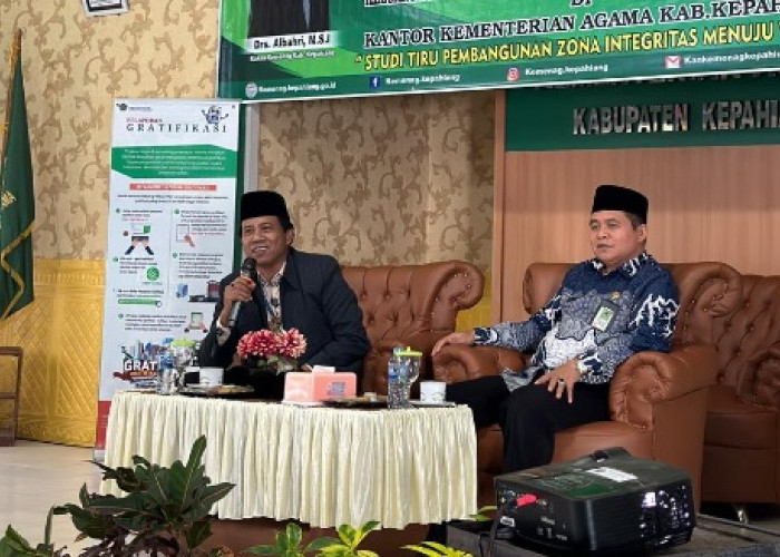 Kemenag Kepahiang Jadi Rujukan Pembangunan Zona Integritas Tingkat Kabupaten