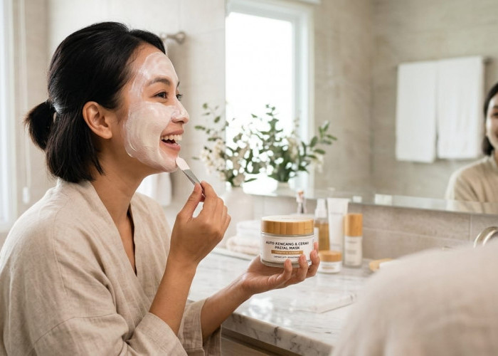 Wajah Auto Kencang dan Cerah, Ini Masker Pengencang Wajah!