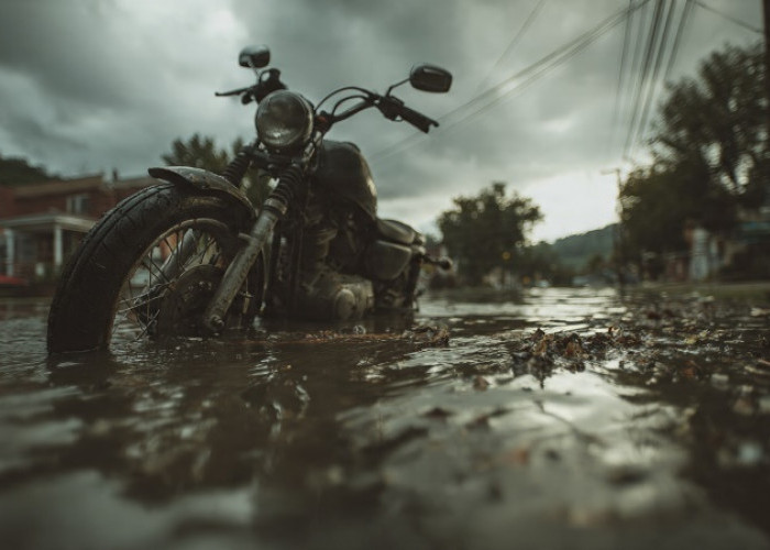 5 Tips Mengatasi Motor Terendam Banjir Tanpa Perlu ke Bengkel