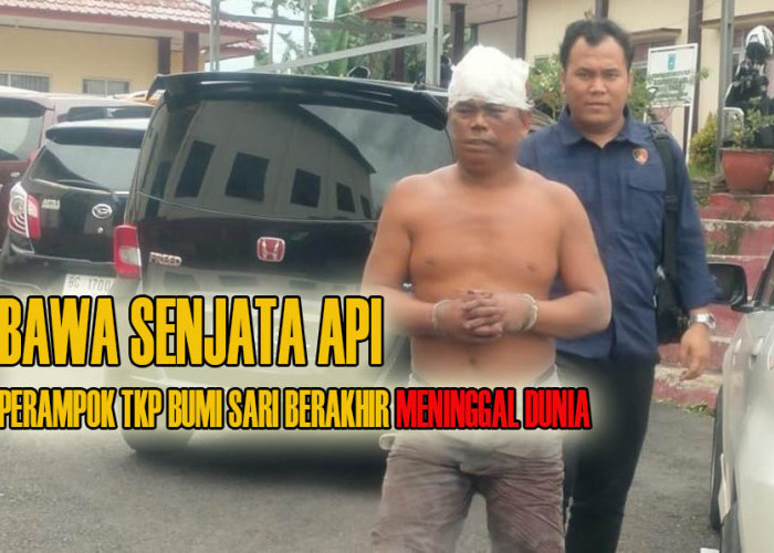 BREAKING NEWS: Bawa Senjata Api, Otak Perampok TKP Bumi Sari Kepahiang Meninggal Dunia