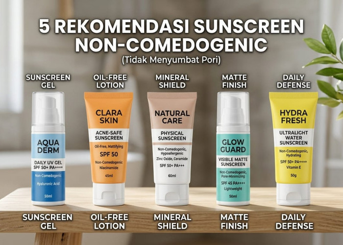 Pilihan Cosmo, Ini 5 Rekomendasi Sunscreen Non-Comedogenic