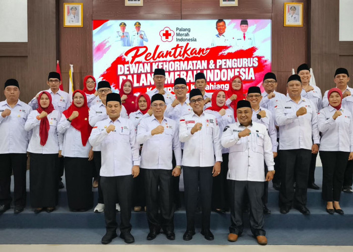 Abdul Hafizh Resmi Nahkodai PMI Kepahiang 2026–2031, Fokus Perkuat Layanan Donor Darah dan Siaga Bencana