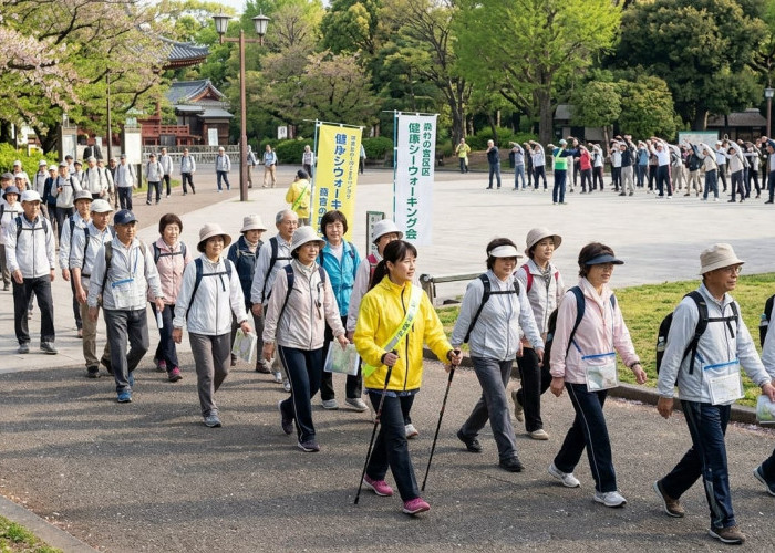 Bakar Lemak dengan Jalan Kaki, Kenali Japanese Walking