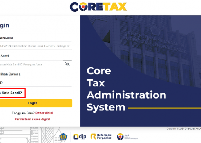 Sistem Coretax Diberlakukan, Wajib Pajak Keluhkan Belum Bisa Buat Faktur Pajak