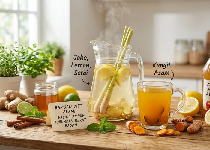 Turunkan Berat Badan, Ramuan Ini Jadi Cara Diet Alami Paling Ampuh