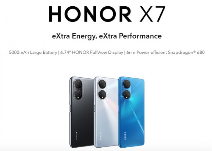 Ponsel Baru Honor X7b Dirilis, Fokus Performa Kamera dan Kapasitas Baterai Unggulan