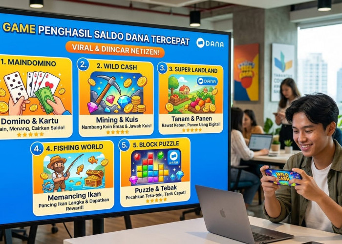 5 Game Penghasil Saldo DANA Tercepat, Viral dan Diincar Netizen