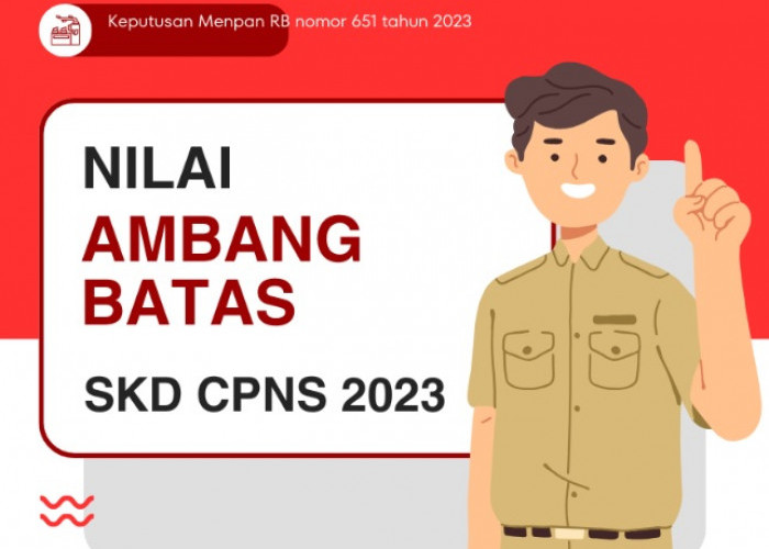 KemenPANRB Tetapkan Nilai Ambang Batas SKD Untuk Peserta Seleksi CPNS 2023