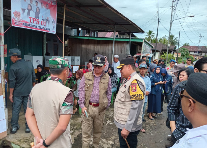 Dipimpin Bupati Kepahiang, Forkopimda Patroli Pantau TPS di Kabupaten Kepahiang