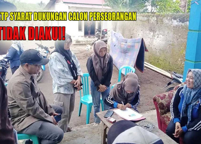 KPU Kepahiang 'Bongkar' Ribuan KTP Syarat Dukungan Bakal Calon Perseorangan, Hasilnya Tak Diakui!