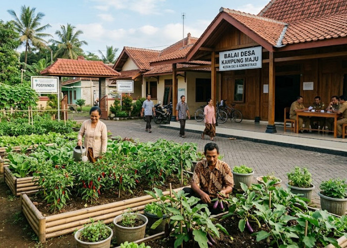 Tidak Menganggu Kegiatan, Begini Cara Membuat Kebun Buah di Balai Desa