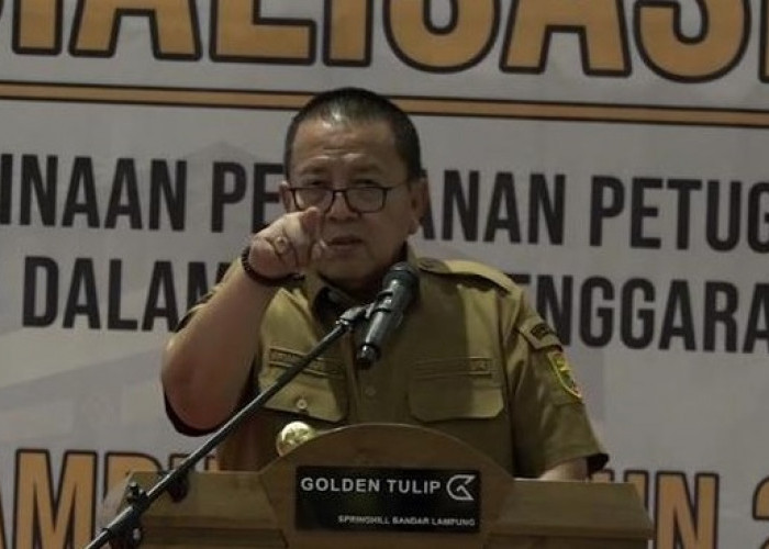 VIRAL Gubernur Lampung Larang Wartawan Ambil Gambar, Arinal: Berbahaya Ini Matiin!