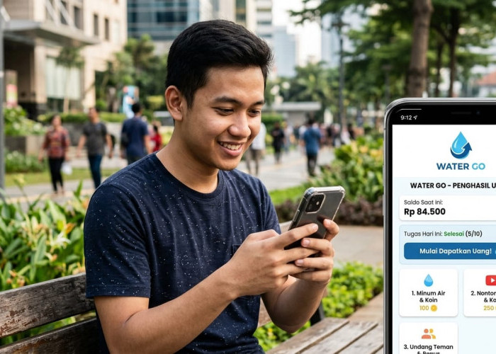 Saldo DANA Gratis, Ini Aplikasi Penghasil Uang Water Go