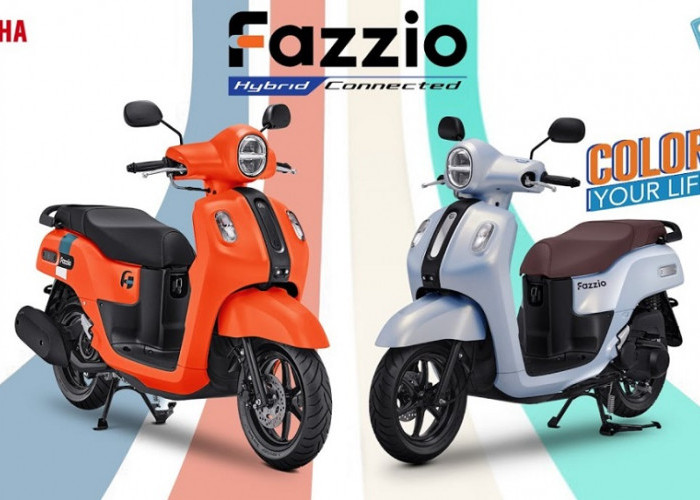 Yamaha Fazzio, Skutik Bergaya yang Makin Tangguh dan Banyak Pilihan Warna Baru
