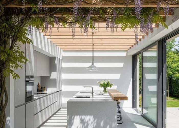 Hadirkan Inovasi Estetika Ruang, 5 Model Atap Dapur Terbuka Minimalis