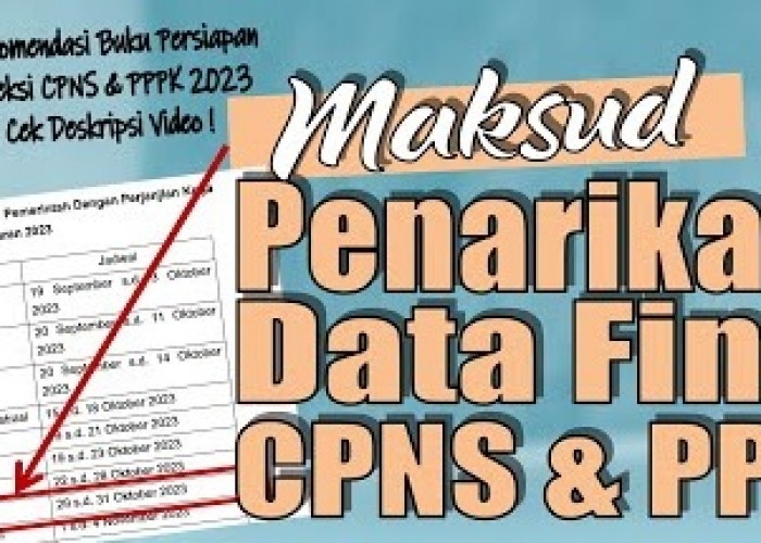 Proses Penting Seleksi CPNS dan PPPK 2023, Salah Satunya Penarikan Data Final