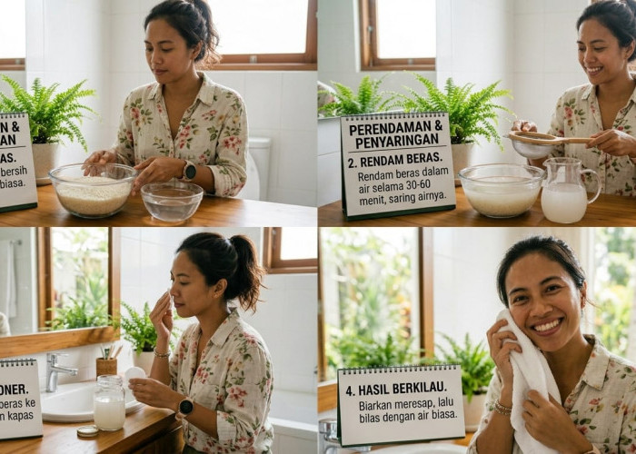 Andalan Merawat Kulit Secara Tradisional, Mengulik Rahasia Air Beras!
