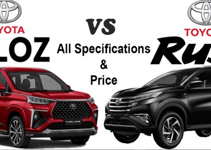 Perbandingan Toyota Rush dan Toyota Veloz 2023 Berikut Harga, Konsumsi BBM Hingga Performanya