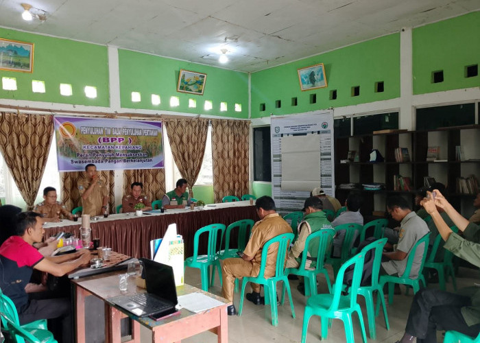 Peran Penyuluh di Desa Karang Endah Ujung Tombak Swasembada Pangan